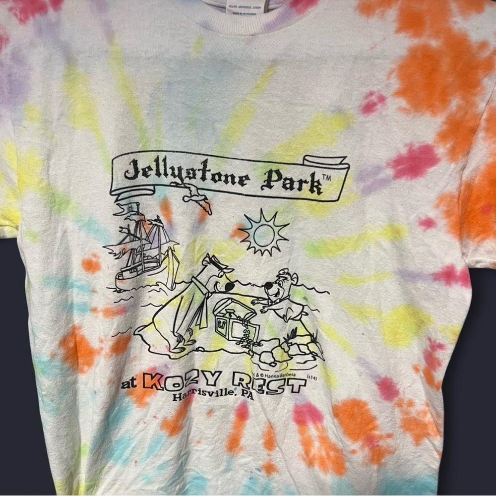 Delta White and Orange Short Sleeve Tee Vibrant Design